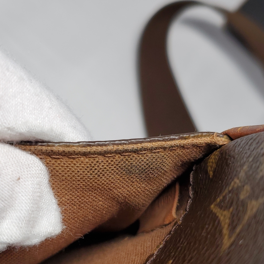 Authentic Louis Vuitton Brown Monogram Crossbody Bag - Picture 6 of 14